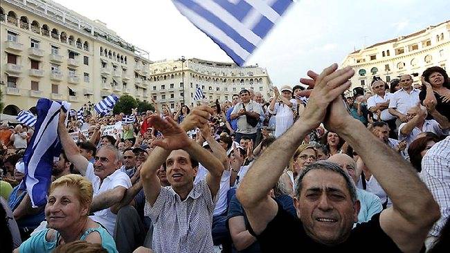В Греции начались беспорядки