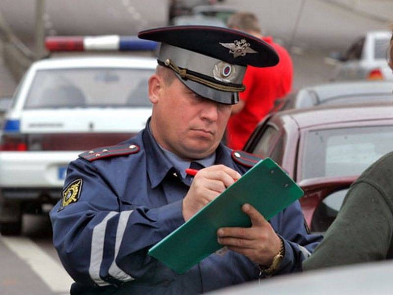 Водителя в Москве оштрафовали за нарушение впереди ехавшей машины