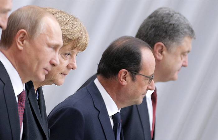 В Кремле анонсировали дату встречи «нормандской четверки»