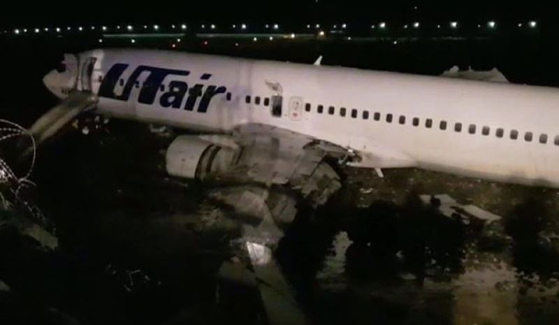 Возбуждено уголовное дело по факту ЧП с Boeing 737 в Сочи