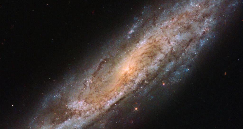 Потрясающий снимок спиральной галактики в 88 млн световых лет