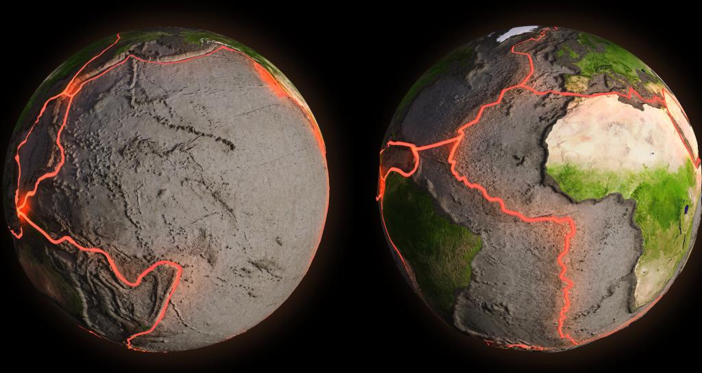 Ученые восстановили «утраченную» тектоническую плиту