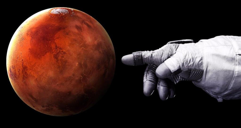 Космонавт заявил о вере в существовании жизни на Марсе