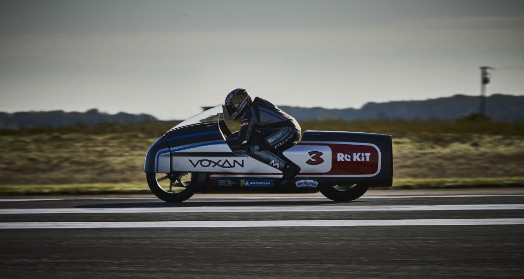 Voxan установил новый рекорд скорости для электромотоциклов