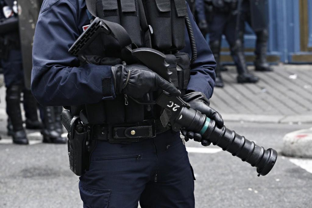 В Париже на акциях протеста снова начались беспорядки