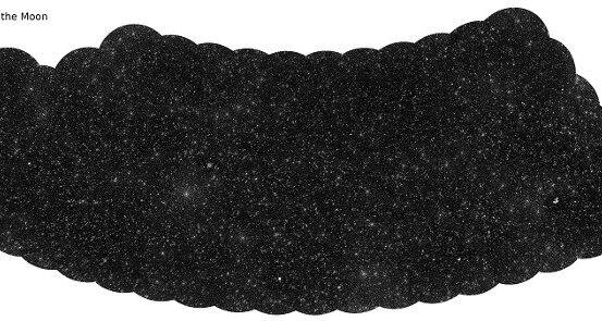 Астрофизики запечатлели 25 000 черных дыр на одной карте