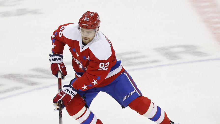Нападающий "Вашингтона" Кузнецов забросил пятую шайбу в сезоне НХЛ