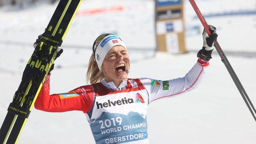 Норвежская лыжница Йохауг ответила на критику со стороны Вяльбе