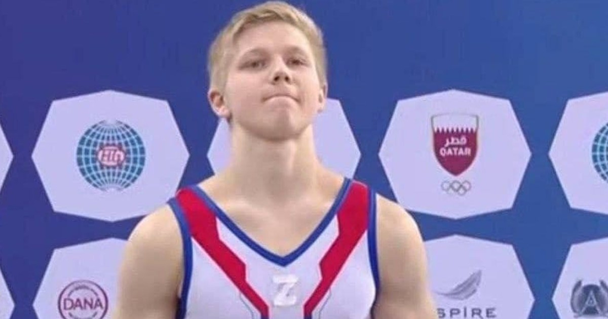 20-летнего гимнаста Куляка лишили медали за букву Z 