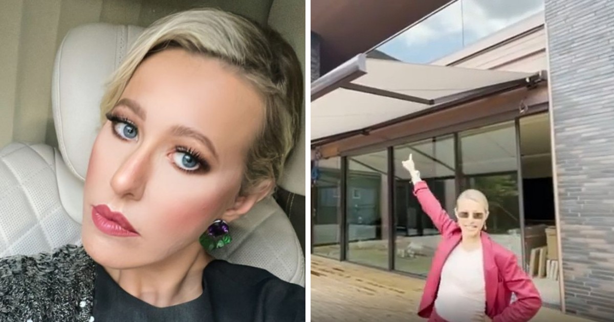 Собчак показала свой новый особняк на Рублевке за 40 миллионов