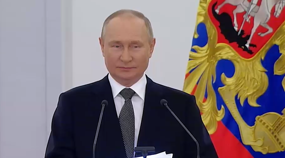 Путин записал новое обращение в честь Дня России