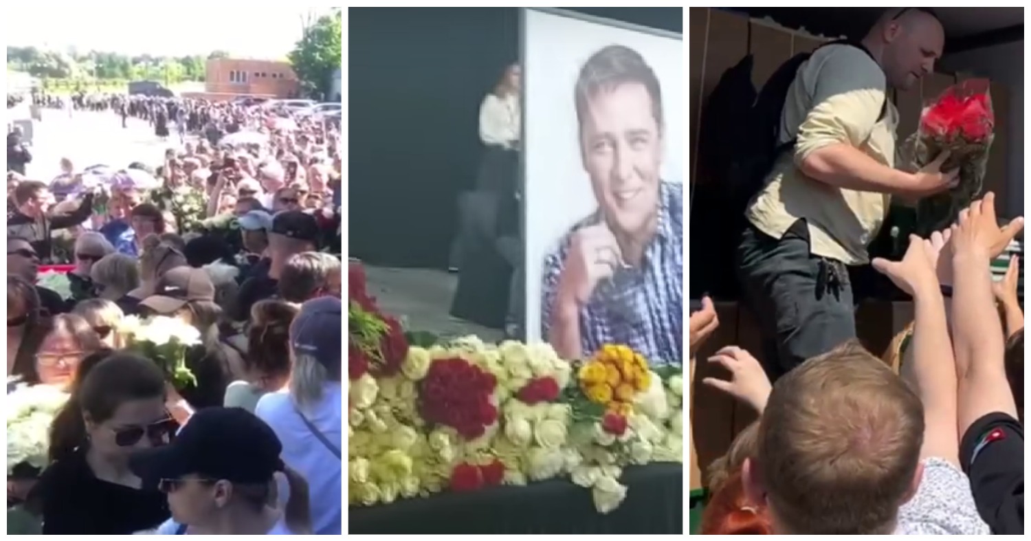 Сколько пришло проститься с навальным