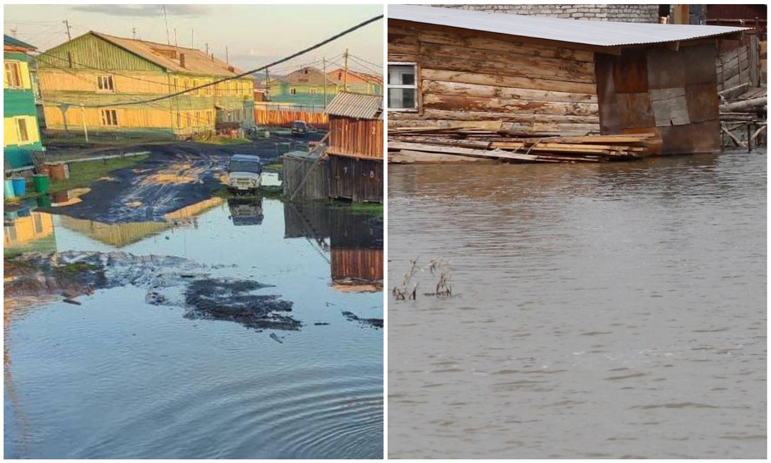Природная аномалия затопила город в Якутии