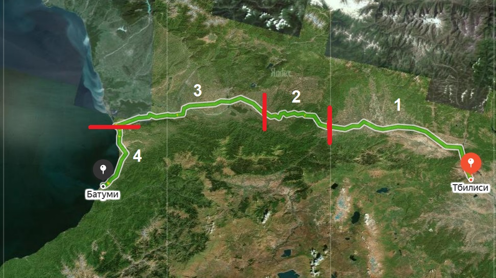 Дорога к морю: как добраться из Тбилиси до Батуми на авто