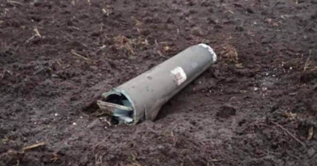 На территории Белоруссии упала украинская ракета На территории Белоруссии упала украинская ракета