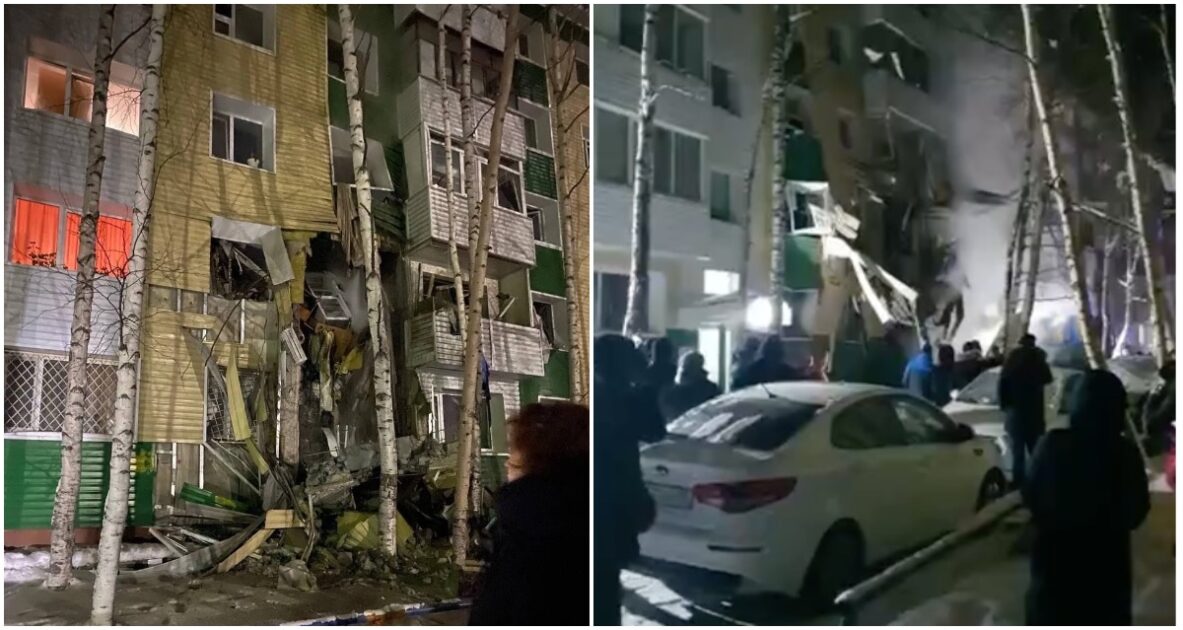 Шесть человек погибли в результате взрыва газа в доме в Нижневартовске