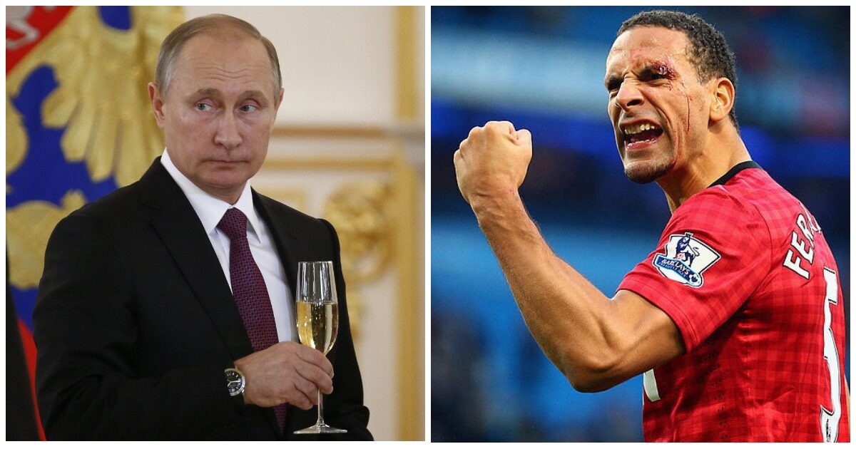Английский футболист украл чайную ложку на встрече с Путиным