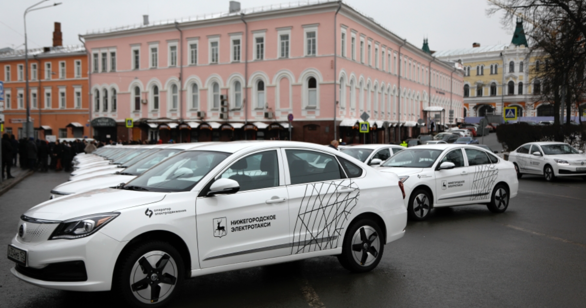 В Нижнем Новгороде запустили первое в России электротакси