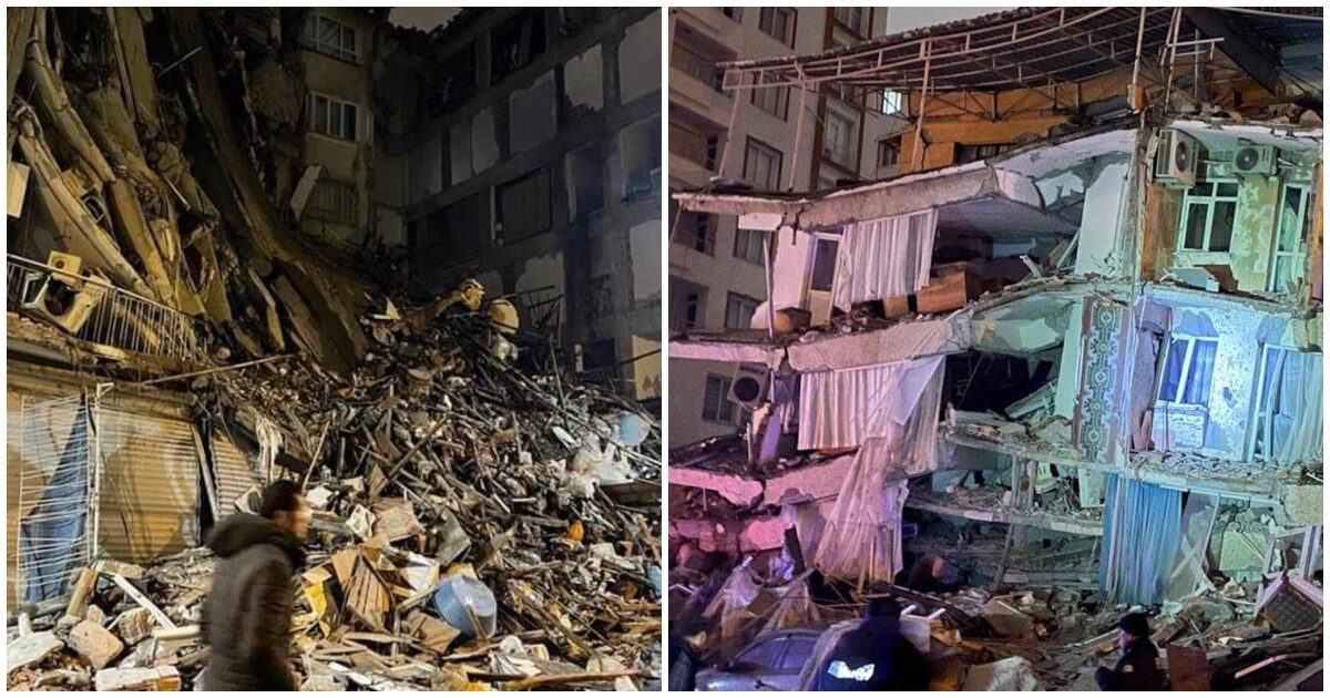В Турции произошло мощное землетрясение, погибли более 1498 человек