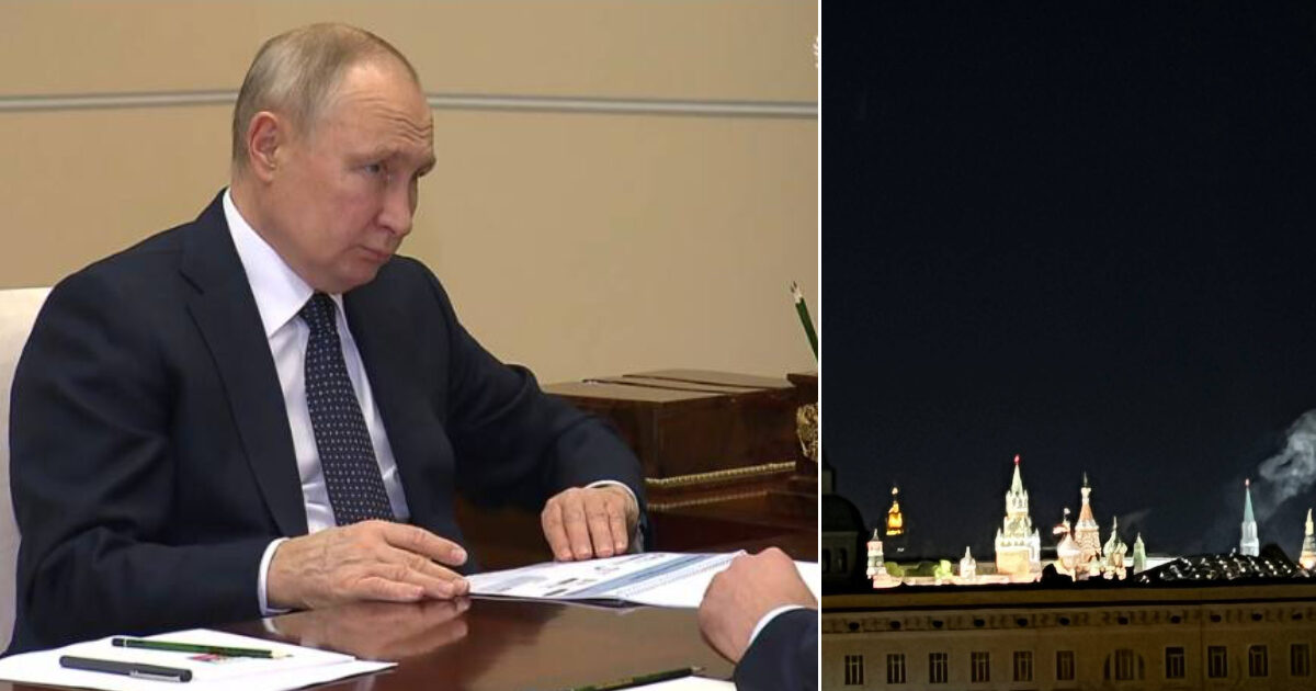 На Путина устроили покушение с помощью беспилотника в Кремле На Путина устроили покушение с помощью беспилотника в Кремле