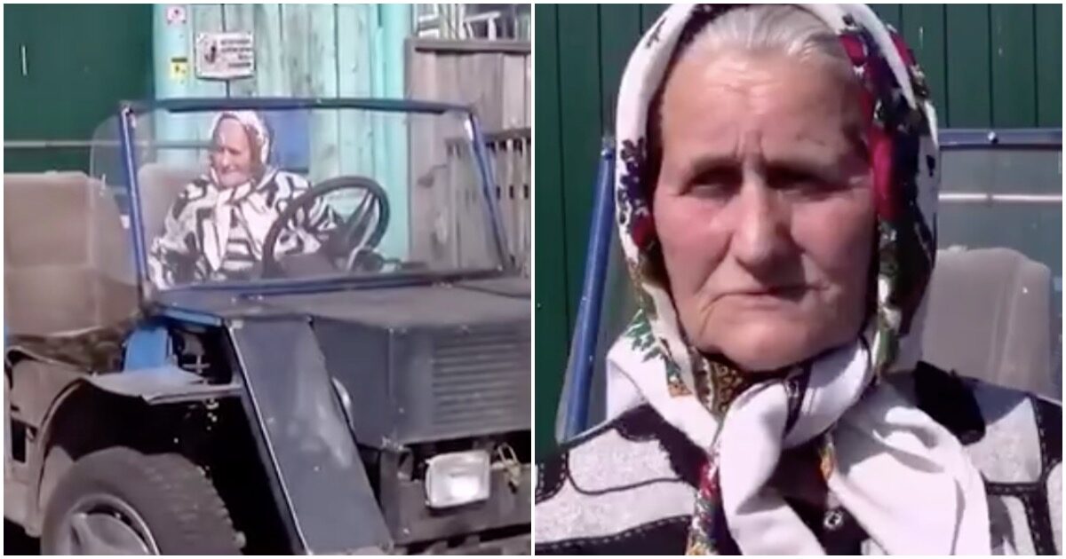 81-летняя автоледи рассекает по Омской области на самодельном кабриолете 81-летняя автоледи рассекает по Омской области на самодельном кабриолете