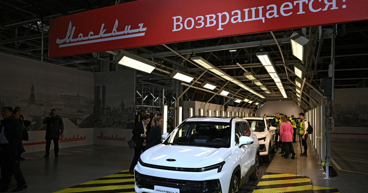 За 2023 год «Москвич» сумел продать 35 электромобилей