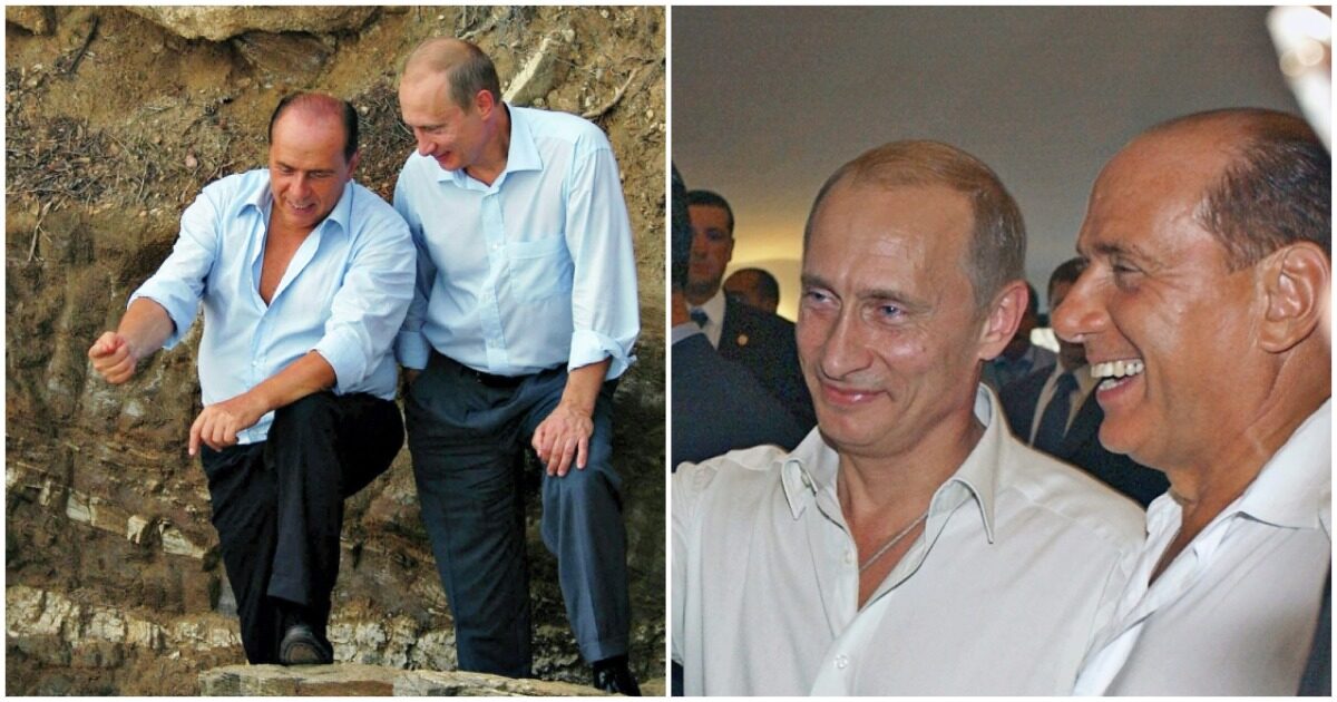 История дружбы Сильвио Берлускони и Владимира Путина