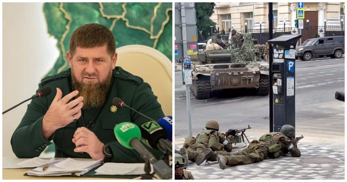 Кадыров: «чеченские бойцы выехали» и «мятеж должен быть подавлен»