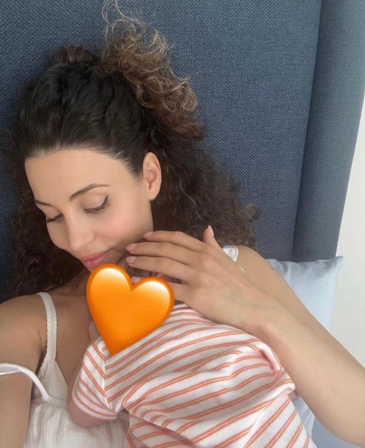 Зепюр Брутян показала будни Прилучного с ребенком