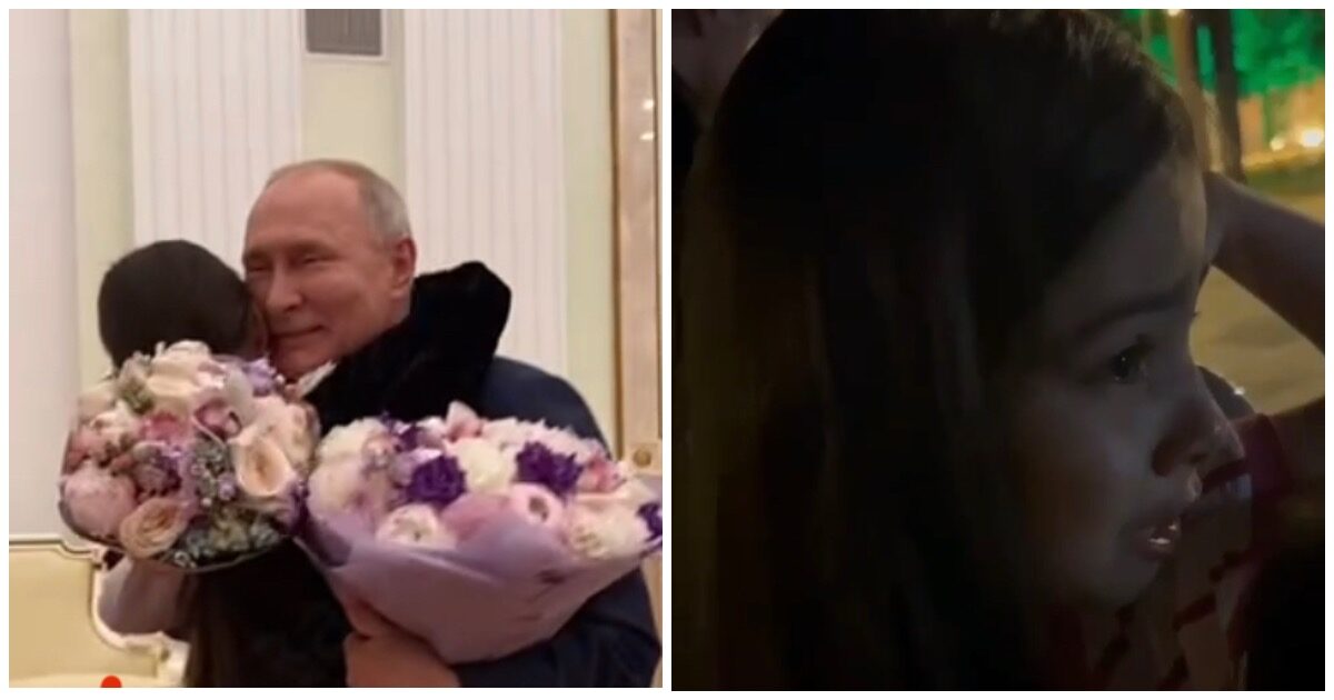 Путин встретился с плакавшей девочкой, которя не увидела его в Дербенте Путин встретился с плакавшей девочкой, которя не увидела его в Дербенте
