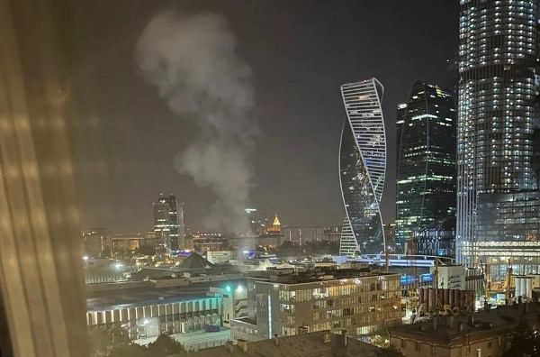 В Москве в районе «Экспоцентра» сбили беспилотник