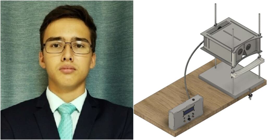 Школьник из Казани создал прибор для лечения косоглазия