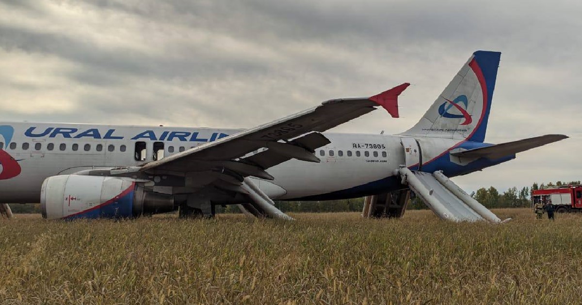 Новый Дамир Юсупов: Пилот посадил самолет в поле под Новосибирском