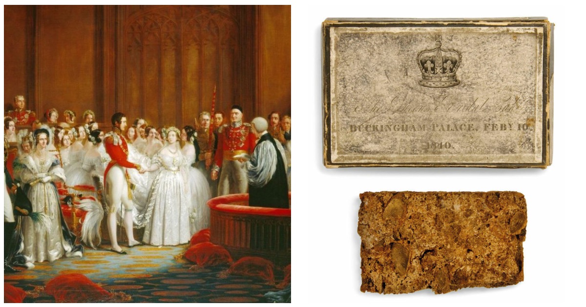 Кусок свадебного торта королевы Виктории хранится как реликвия почти 200 лет