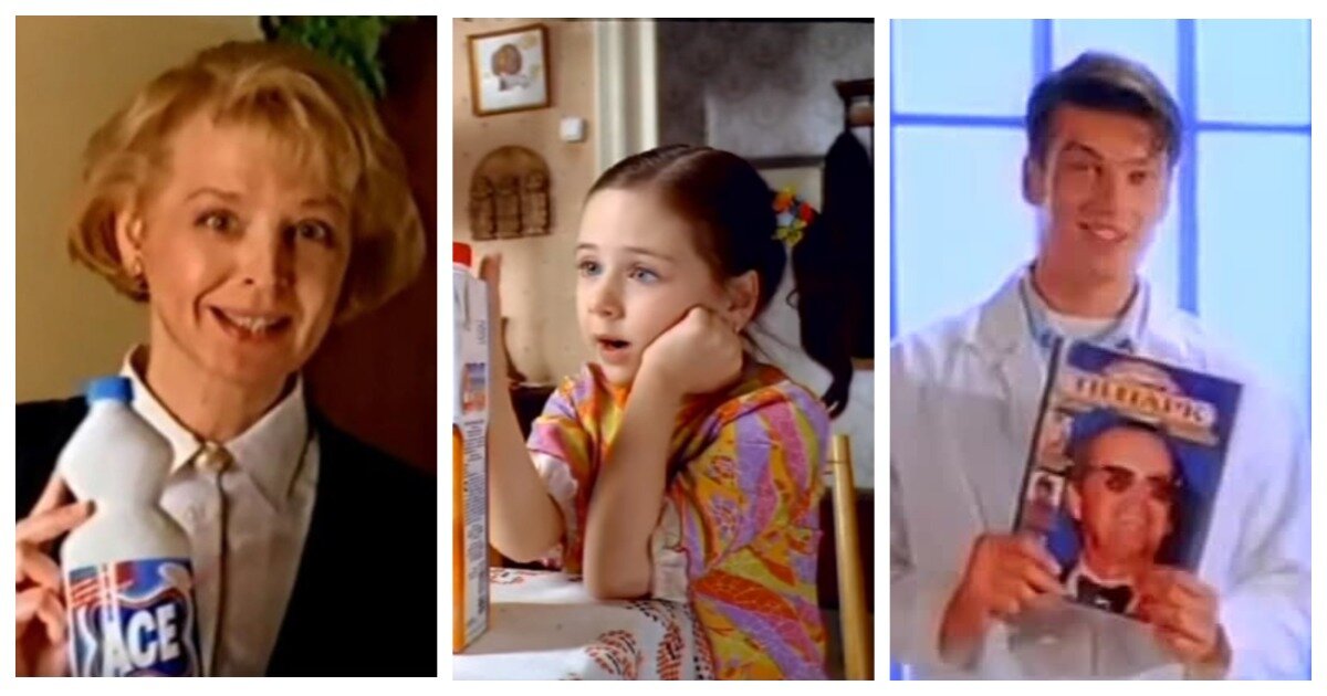 Рекламы 90-х: как живут тетя Ася, врач журнала ТВ Парк и девочка, обожающая сок