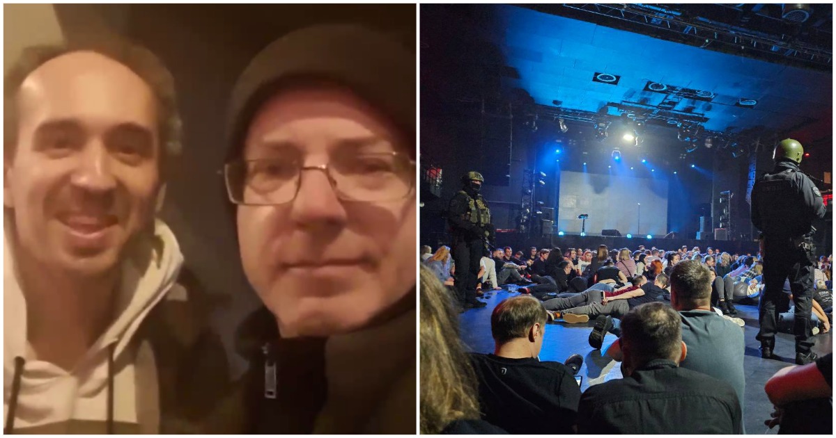 «Лицом в пол»: ОМОН прервал концерт Zero People в Петербурге «Лицом в пол»: ОМОН прервал концерт Zero People в Петербурге