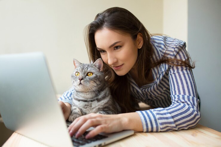 Зоопсихолог объяснил, почему коты постоянно хотят лечь на клавиатуру