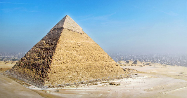 Как выглядели пирамиды в Гизе на момент их постройки