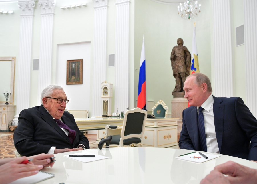 Путин выразил соболезнования в связи со смертью Киссинджера
