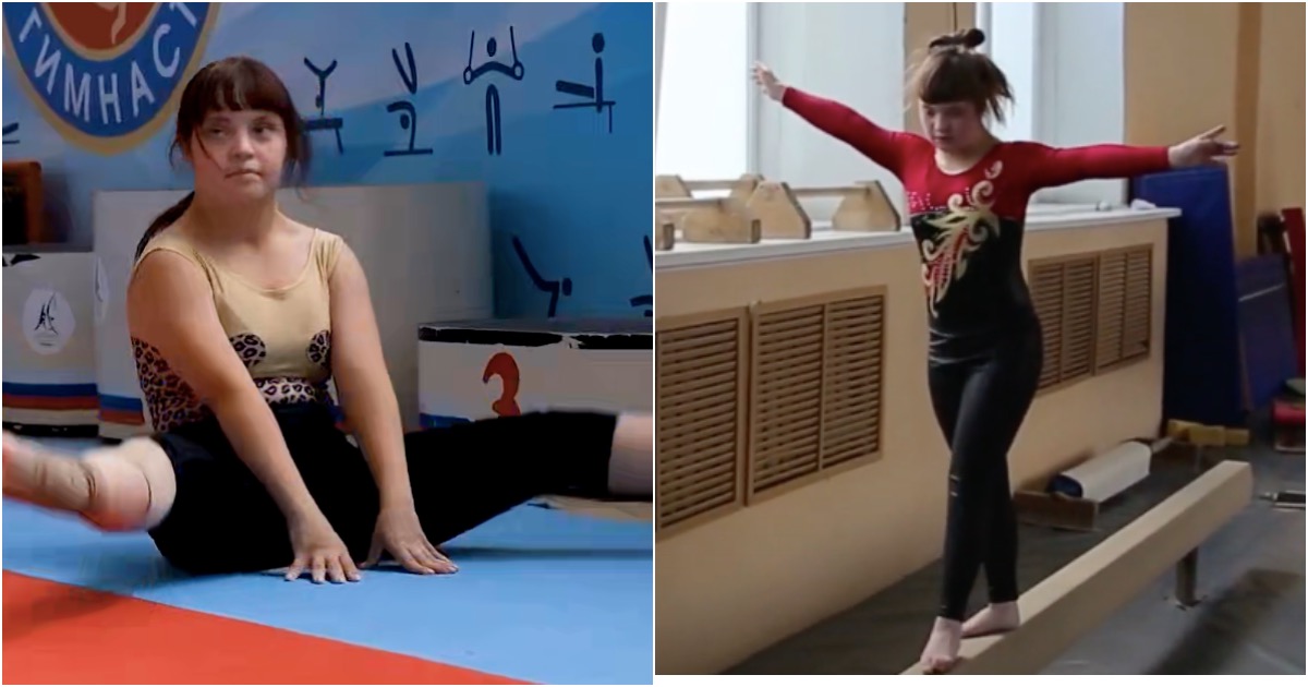 Гимнастка стала первым в России мастером спорта с синдромом Дауна