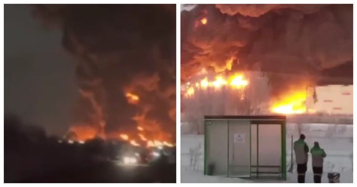 В Петербурге горит склад  Wildberries: в огне тысячи квадратных метров