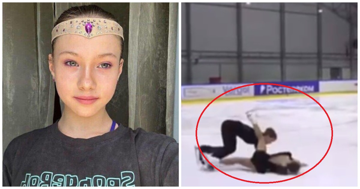 Врачи сообщили о состоянии 14-летней фигуристки, которую уронили головой об лед