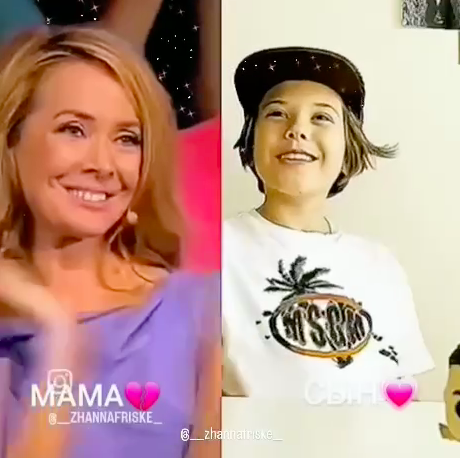 Видео, где сравнили Жанну Фриске с ее 10-летним сыном, стало вирусным