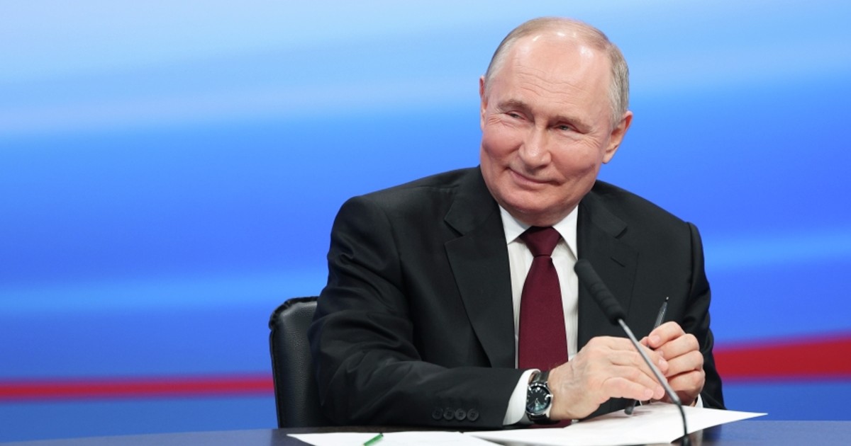 Путин побеждает на выборах президента с рекордным результатом
