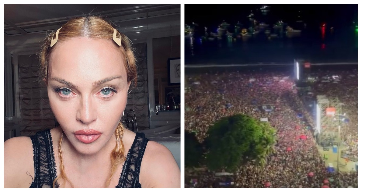 Мадонна собрала самый большой бесплатный концерт в карьере
