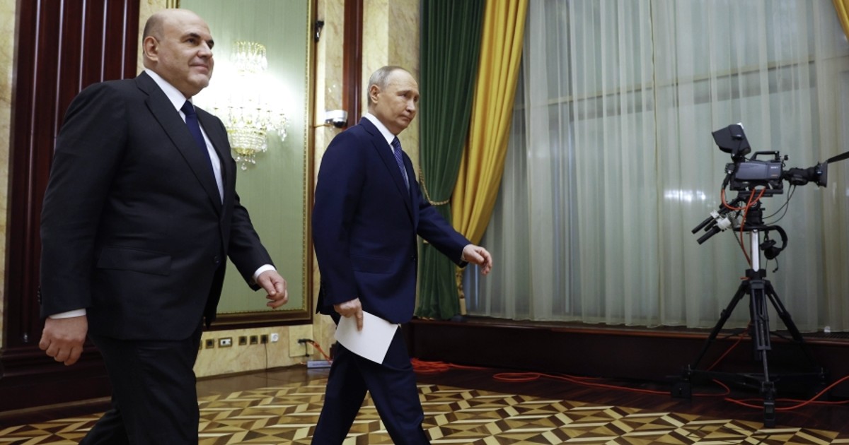 Путин внес в Госдуму кандидатуру Мишустина на пост главы правительства