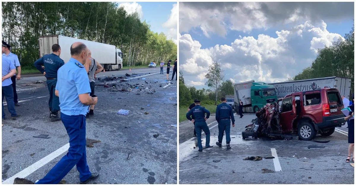 Восемь человек погибли в ДТП в Рязанской области