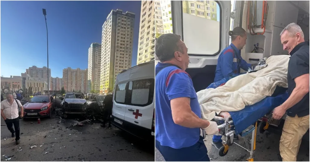 Офицер Торгашов назвал фейком сообщения о подрыве его машины