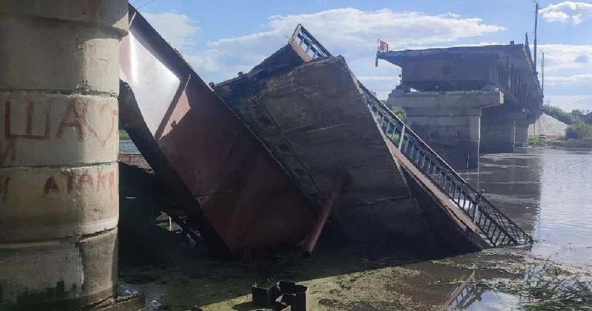 ВСУ разрушили важный мост в Курской области