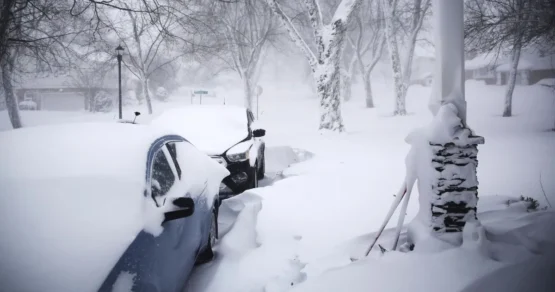 Мощный циклон обрушился на Москву